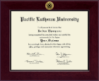 Pacific Lutheran University Century Gold Engraved Diploma Frame in Cordova