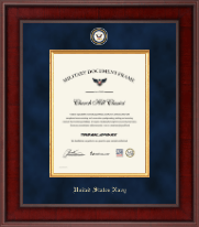 United States Navy certificate frame - Presidential Masterpiece Certificate Frame in Jefferson