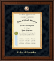 College of Charleston diploma frame - Presidential Masterpiece Diploma Frame in Madison