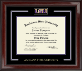 Spirit Medallion Diploma Frame