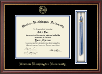 Western Washington University Tassel Edition Diploma Frame in Newport