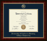 University of California Berkeley diploma frame - Masterpiece Medallion Diploma Frame in Murano