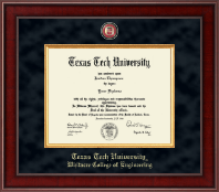 Texas Tech University diploma frame - Presidential Masterpiece Diploma Frame in Jefferson