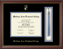 Madison Area Technical College diploma frame - Tassel Edition Diploma Frame in Newport