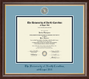 University of North Carolina Chapel Hill diploma frame - Masterpiece Medallion Diploma Frame in Hampshire