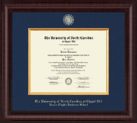 University of North Carolina Chapel Hill diploma frame - Presidential Masterpiece Diploma Frame in Premier