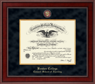 Boston College diploma frame - Presidential Masterpiece Diploma Frame in Jefferson