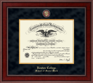 Boston College diploma frame - Presidential Masterpiece Diploma Frame in Jefferson