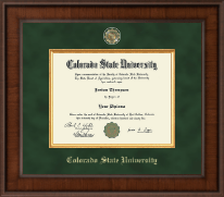 Colorado State University diploma frame - Presidential Masterpiece Diploma Frame in Madison