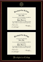 Presbyterian College diploma frame - Double Document Diploma Frame in Galleria