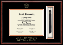 South University, West Palm Beach Tassel Edition Diploma Frame in Southport
