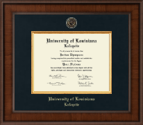 University of Louisiana Lafayette Presidential Masterpiece Diploma Frame in Madison