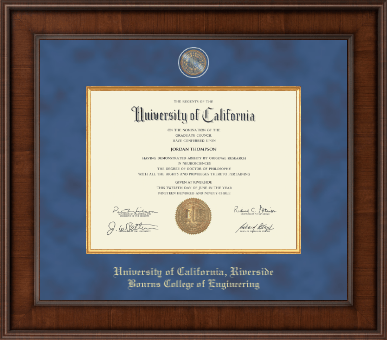 University of California Riverside diploma frame - Presidential Masterpiece Diploma Frame in Madison