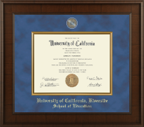 University of California Riverside diploma frame - Presidential Masterpiece Diploma Frame in Madison