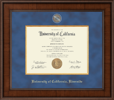 University of California Riverside diploma frame - Presidential Masterpiece Diploma Frame in Madison