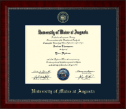 University of Maine at Augusta diploma frame - Gold Embossed Diploma Frame in Sutton
