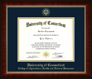 University of Connecticut diploma frame - Gold Embossed Diploma Frame in Murano