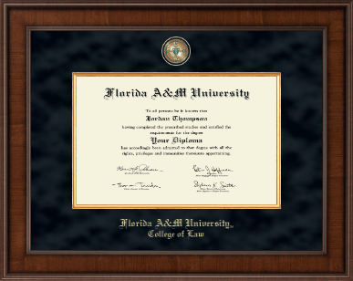Florida A&M University diploma frame - Presidential Masterpiece Diploma Frame in Madison