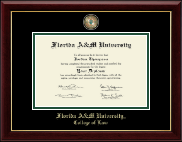 Florida A&M University diploma frame - Masterpiece Medallion Diploma Frame in Gallery