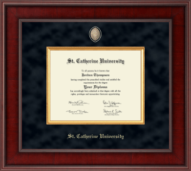 St. Catherine University diploma frame - Presidential Masterpiece Diploma Frame in Jefferson