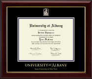 University at Albany State University of New York Masterpiece Medallion Diploma Frame in Gallery