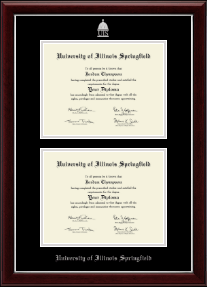 Double Document Diploma Frame