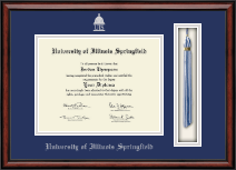 University of Illinois Springfield Tassel Edition Diploma Frame in Southport