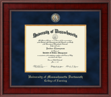 University of Massachusetts Dartmouth diploma frame - Presidential Masterpiece Diploma Frame in Jefferson