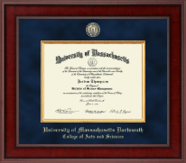 University of Massachusetts Dartmouth diploma frame - Presidential Masterpiece Diploma Frame in Jefferson
