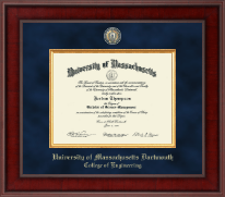 University of Massachusetts Dartmouth diploma frame - Presidential Masterpiece Diploma Frame in Jefferson