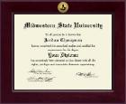 Midwestern State University diploma frame - Century Gold Engraved Diploma Frame in Cordova