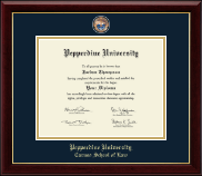 Pepperdine University diploma frame - Masterpiece Medallion Diploma Frame in Gallery