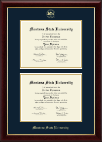 Double Diploma Frame