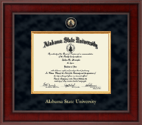 Alabama State University Presidential Masterpiece Diploma Frame in Jefferson