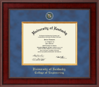 University of Kentucky Presidential Masterpiece Diploma Frame in Jefferson