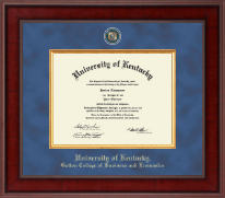 University of Kentucky Presidential Masterpiece Diploma Frame in Jefferson