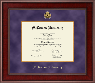 McKendree University diploma frame - Presidential Gold Engraved Diploma Frame in Jefferson