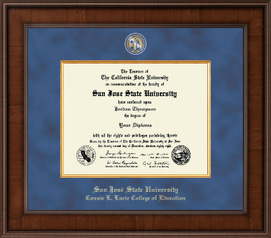 San Jose State University diploma frame - Presidential Masterpiece Diploma Frame in Madison