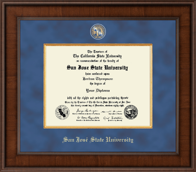 San Jose State University diploma frame - Presidential Masterpiece Diploma Frame in Madison