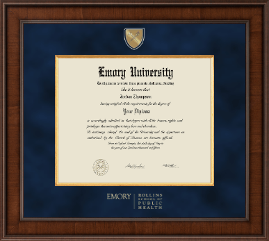 Emory University diploma frame - Presidential Masterpiece Diploma Frame in Madison