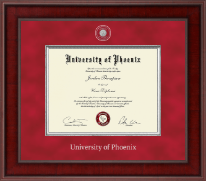 University of Phoenix Presidential Masterpiece Diploma Frame in Jefferson