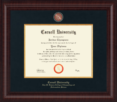 Cornell University diploma frame - Presidential Masterpiece Diploma Frame in Premier
