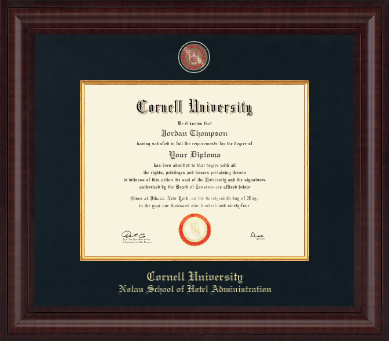 Cornell University diploma frame - Presidential Masterpiece Diploma Frame in Premier