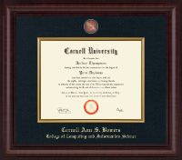 Cornell University diploma frame - Presidential Masterpiece Diploma Frame in Premier