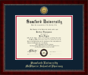 Samford University diploma frame - Gold Engraved Medallion Diploma Frame in Sutton