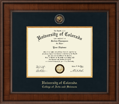 University of Colorado diploma frame - Presidential Masterpiece Diploma Frame in Madison