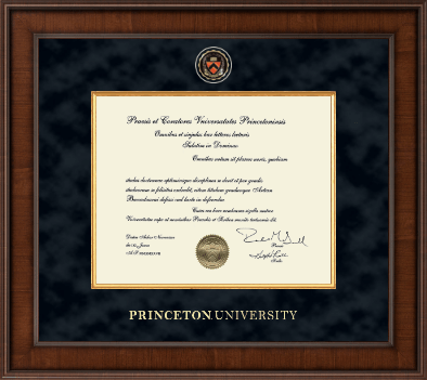 Princeton University diploma frame - Presidential Masterpiece Diploma Frame in Madison