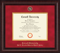 Cornell University diploma frame - Presidential Masterpiece Diploma Frame in Premier