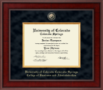 University of Colorado Colorado Springs diploma frame - Presidential Masterpiece Diploma Frame in Jefferson