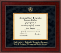 University of Colorado Colorado Springs diploma frame - Presidential Masterpiece Diploma Frame in Jefferson